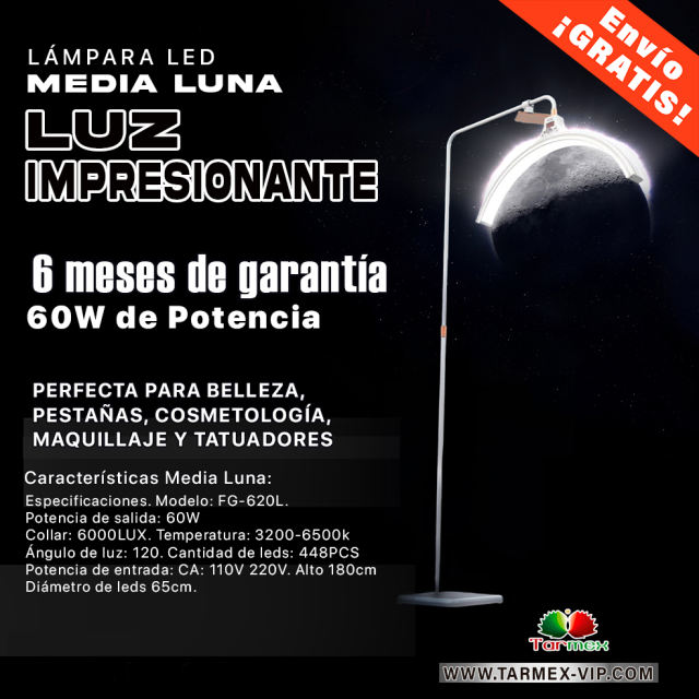 Lámpara Led Media Luna