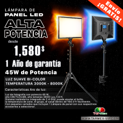 Lámpara de Panel de Luz LED "A" PRO