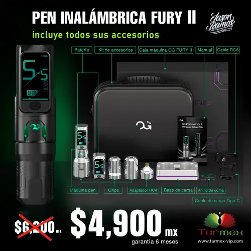 Pen FURY II OG edición exclusiva Jason Ramos