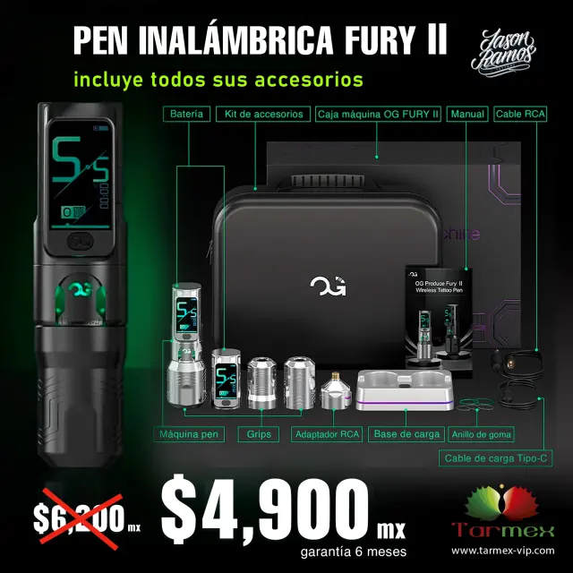 Pen FURY II OG edición exclusiva Jason Ramos