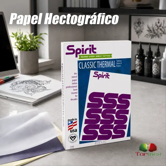 Papel Hectográfico Spirit para Termocopiadora,  ideal para línea