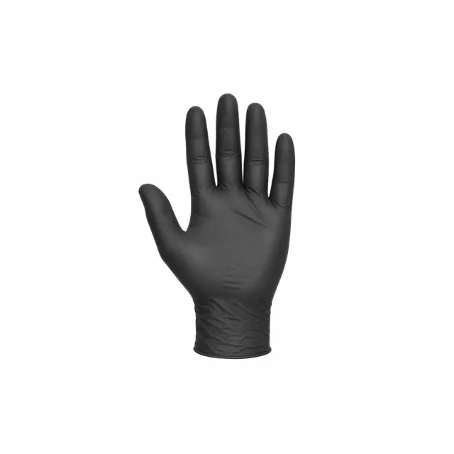 Guantes Premium BLACK ROSE sin polvo 100% Nitrilo Negro