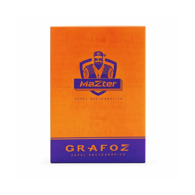 Papel Hectográfico  GRAFOZ  (Mazter) para Termo impresora