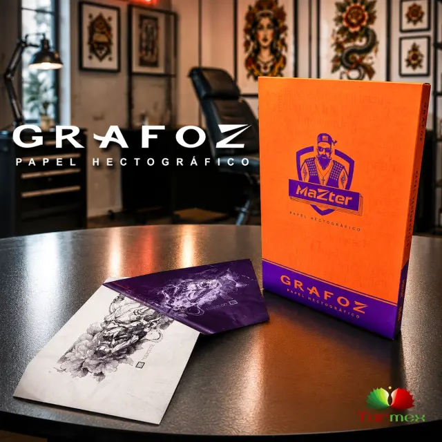 Papel Hectográfico  GRAFOZ  (Mazter) para Termo impresora