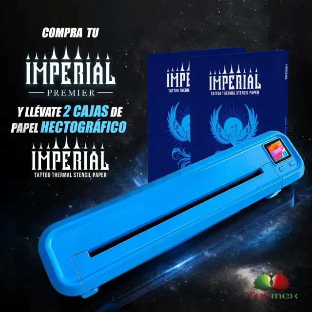 Termoimpresora IMPERIAL para esténciles de tatuaje – Alta calidad, excelente definición y máxima nitidez
