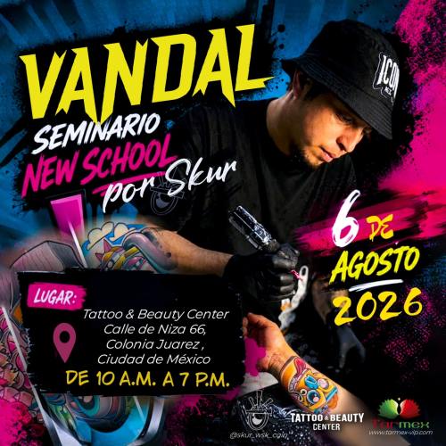 Seminario VANDAL NEW SCHOOL: Skur Wsk, 6 agosto 2026
