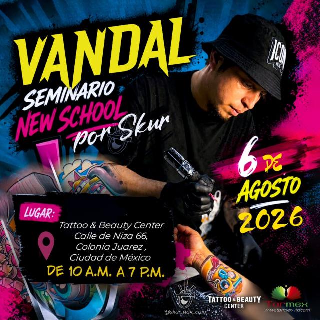 Seminario VANDAL NEW SCHOOL: Skur Wsk, 6 agosto 2026