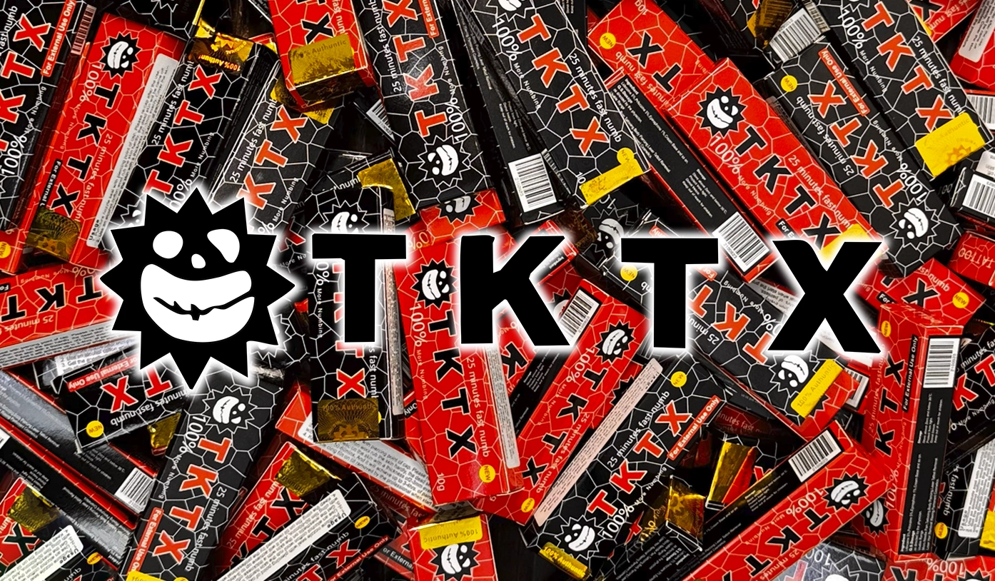 TKTX Ungüento Anestésico en aplicación
