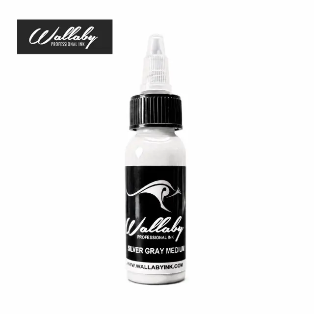 SLIVER GRAY MEDIUM Ink 1 oz