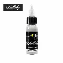 SILVER GRAY Wallaby Ink 1 oz