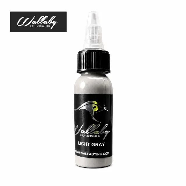LIGHT GRAY Wallaby Ink 1 oz
