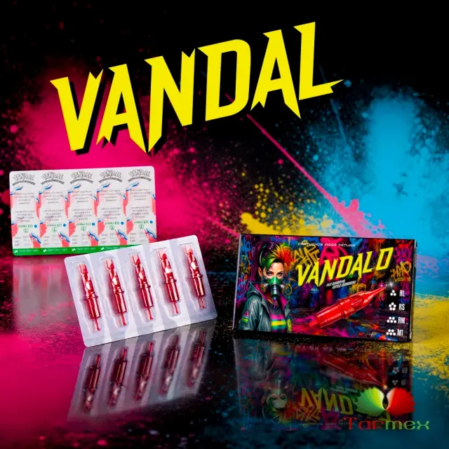 Cartucho VANDAL M1 – Precisión y Confianza, Sistema Antigiro, Membrana Antifluidos