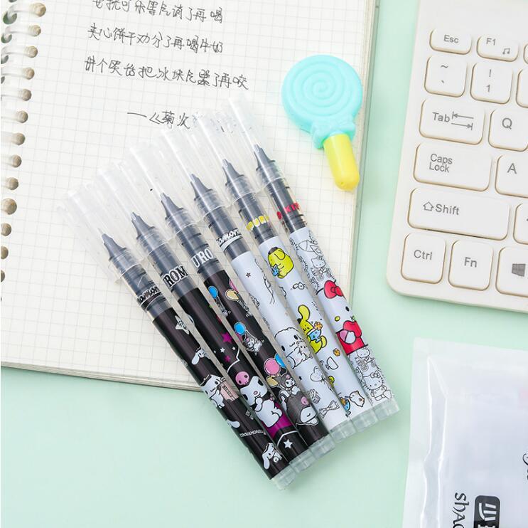 48 pcs= $21.8  Gel pen 0.5mm Black ink