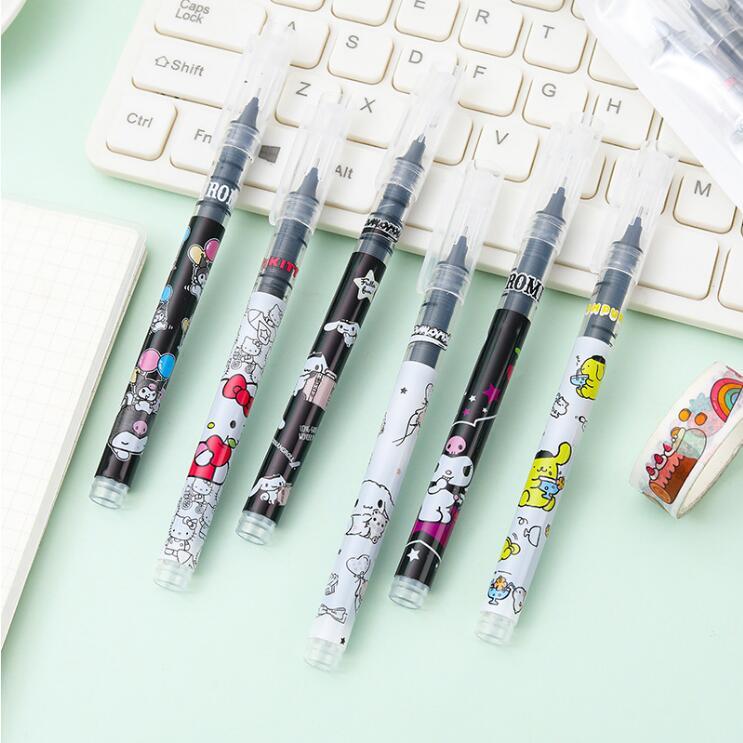 48 pcs= $21.8  Gel pen 0.5mm Black ink