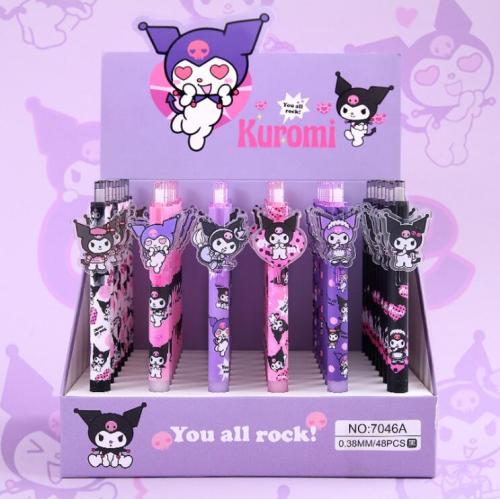 48 pcs= $26.5  Gel pen 0.5mm Black ink