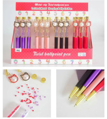 48 pcs= $39.8  Metal Ballpoint pen 0.7mm Blue ink