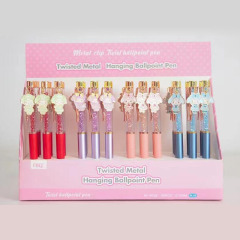 48 pcs= $39.8  Metal Ballpoint pen 0.7mm Blue ink