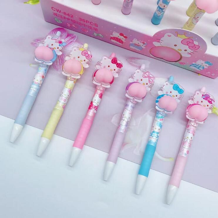 36 pcs= $39.8  Gel pen 0.5mm Black ink