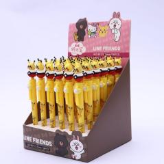 24 pcs= $29.6  Gel pen 0.5mm Black ink