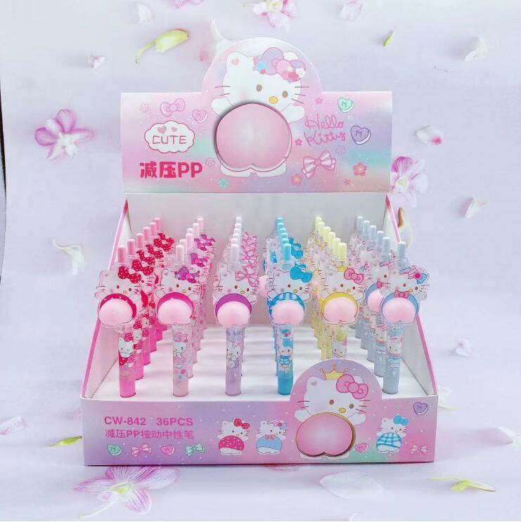 36 pcs= $39.8  Gel pen 0.5mm Black ink