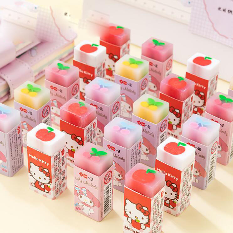 36 pcs= $35.6 Eraser Can choose design