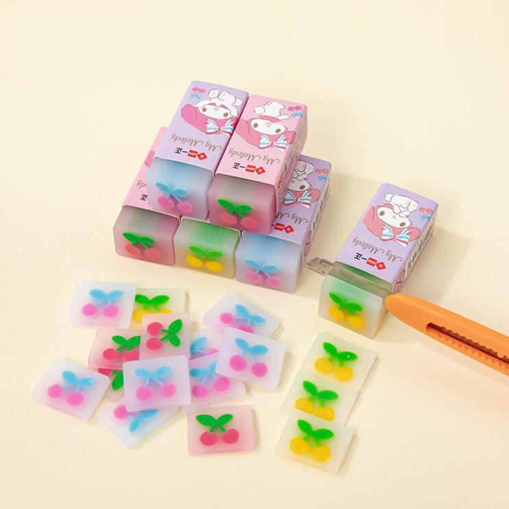 36 pcs= $35.6 Eraser Can choose design