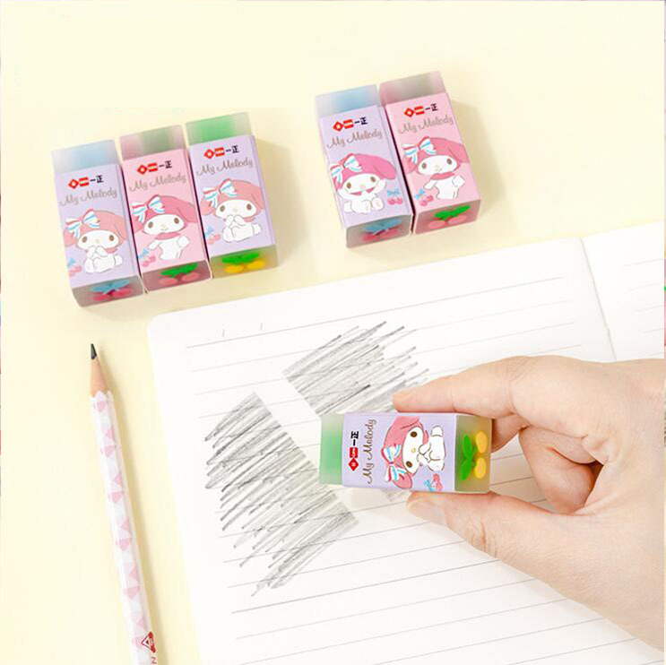 36 pcs= $35.6 Eraser Can choose design