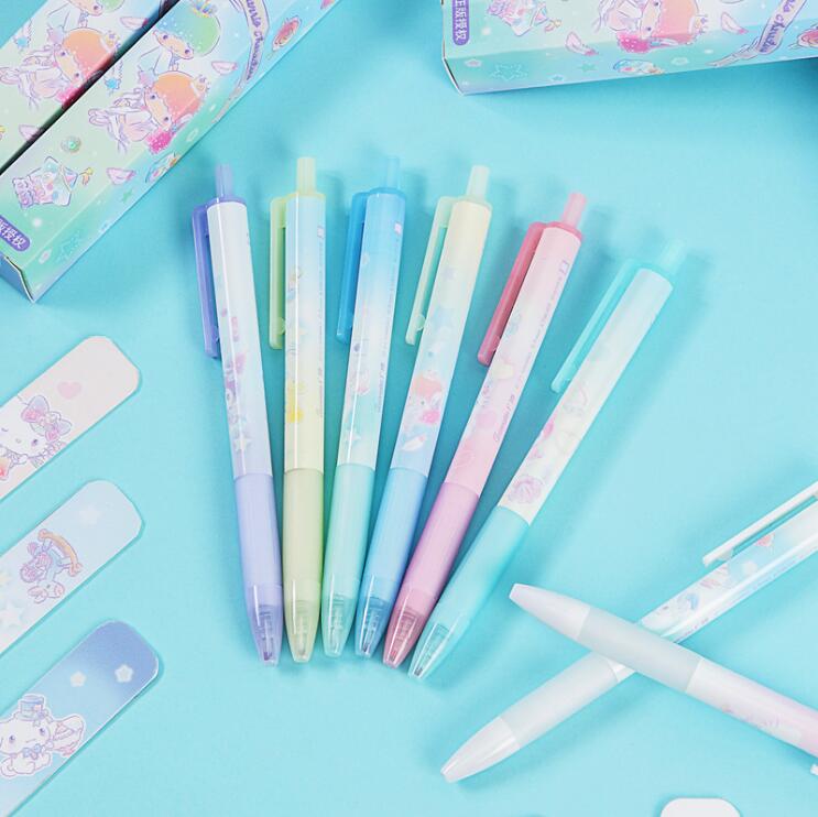 24 pcs= $23.8  Gel pen 0.5mm Black ink