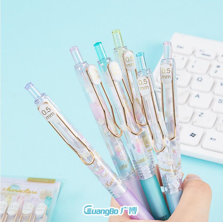 36 pcs= $29.5  Gel pen 0.5mm Black ink