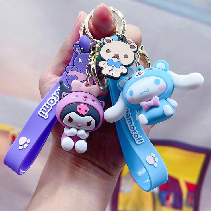 10 pcs=$25.6 Keychain Can choose design