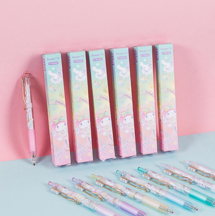 24 pcs= $23.8  Gel pen 0.5mm Black ink