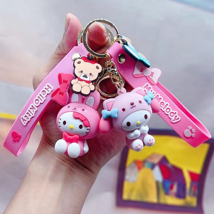 10 pcs=$25.6 Keychain Can choose design