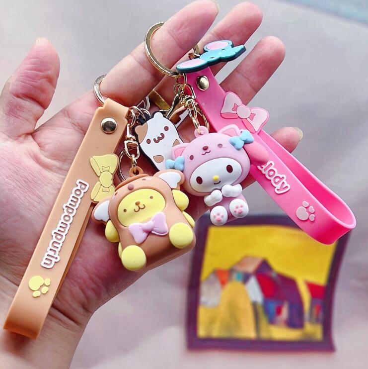 10 pcs=$25.6 Keychain Can choose design