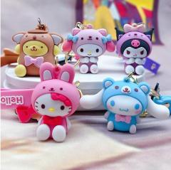 10 pcs=$25.6 Keychain Can choose design