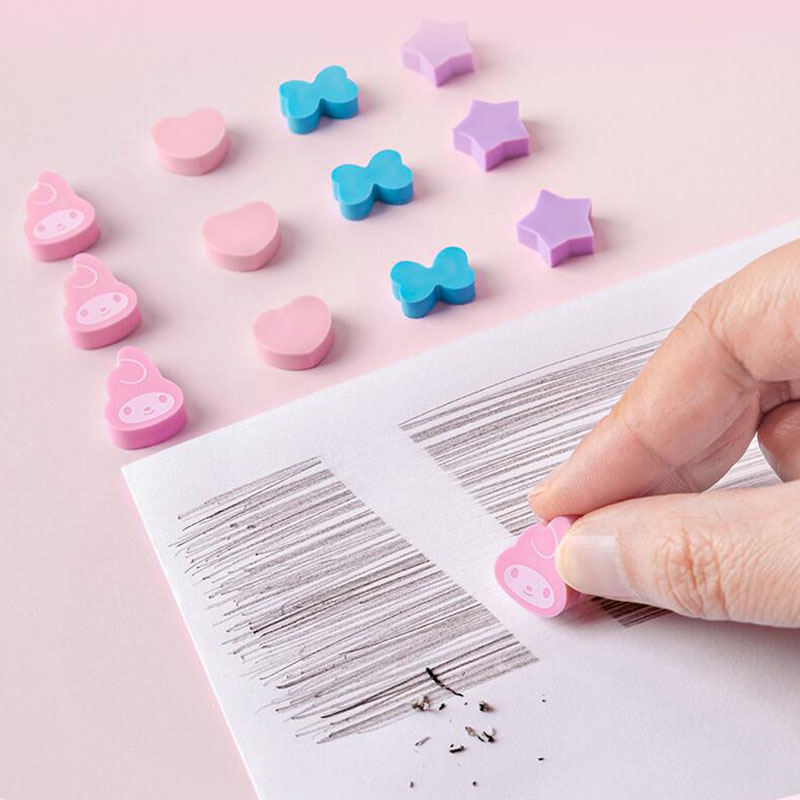 10 set=$29.5 Eraser Can choose design