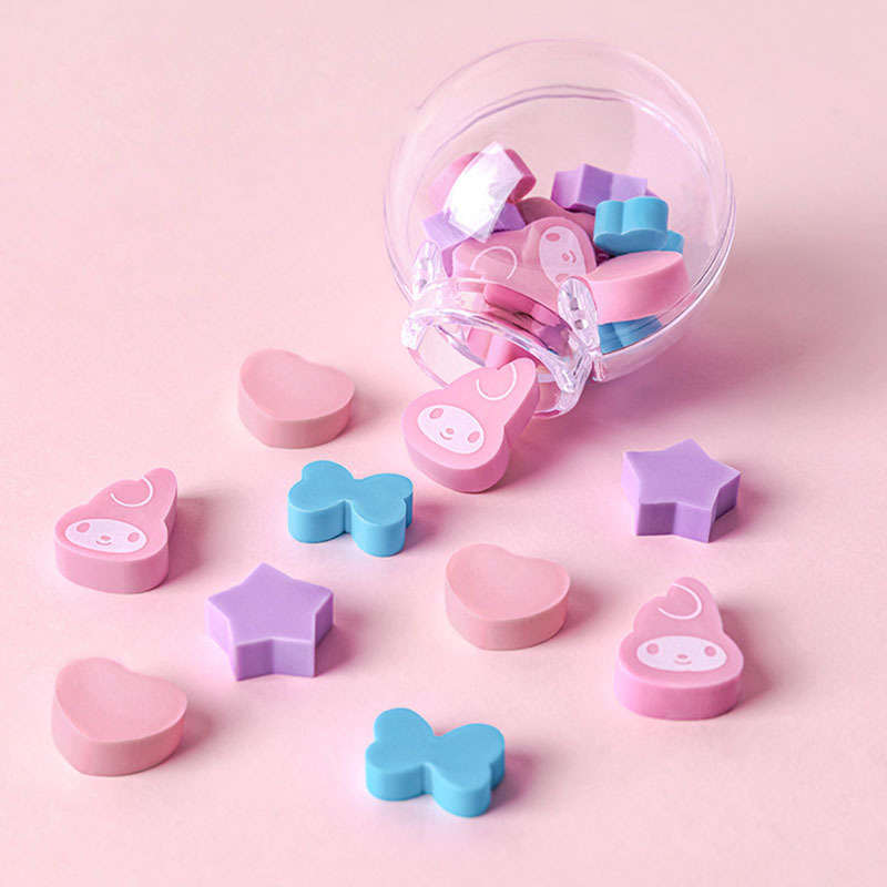 10 set=$29.5 Eraser Can choose design