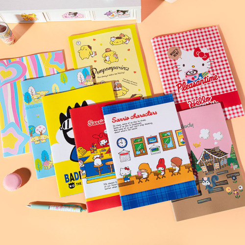 8 pcs=$35.6 Notebook B5, Can choose design