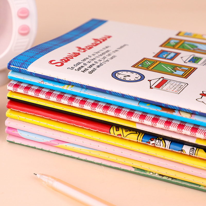 8 pcs=$35.6 Notebook B5, Can choose design