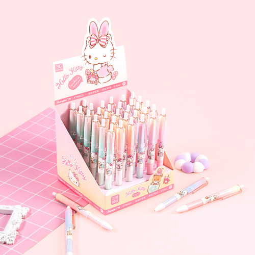 36 pcs=$29.8 Gel pen 0.5mm Black ink