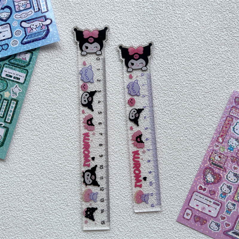 12cm: 30 pcs=$23.8 , 15cm: 30 pcs=$26.8 Ruler