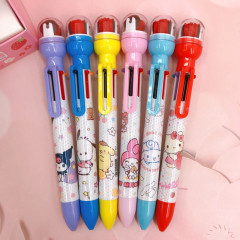 Ballpoint pen 6 Color