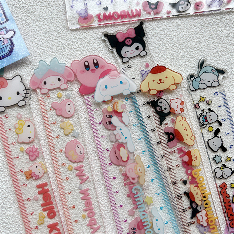 12cm: 30 pcs=$23.8 , 15cm: 30 pcs=$26.8 Ruler