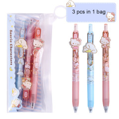 24 pcs=$33.4 Gel pen 0.5mm Black ink