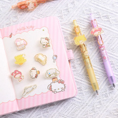 24 pcs=$33.4 Gel pen 0.5mm Black ink