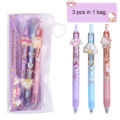 24 pcs=$33.4 Gel pen 0.5mm Black ink