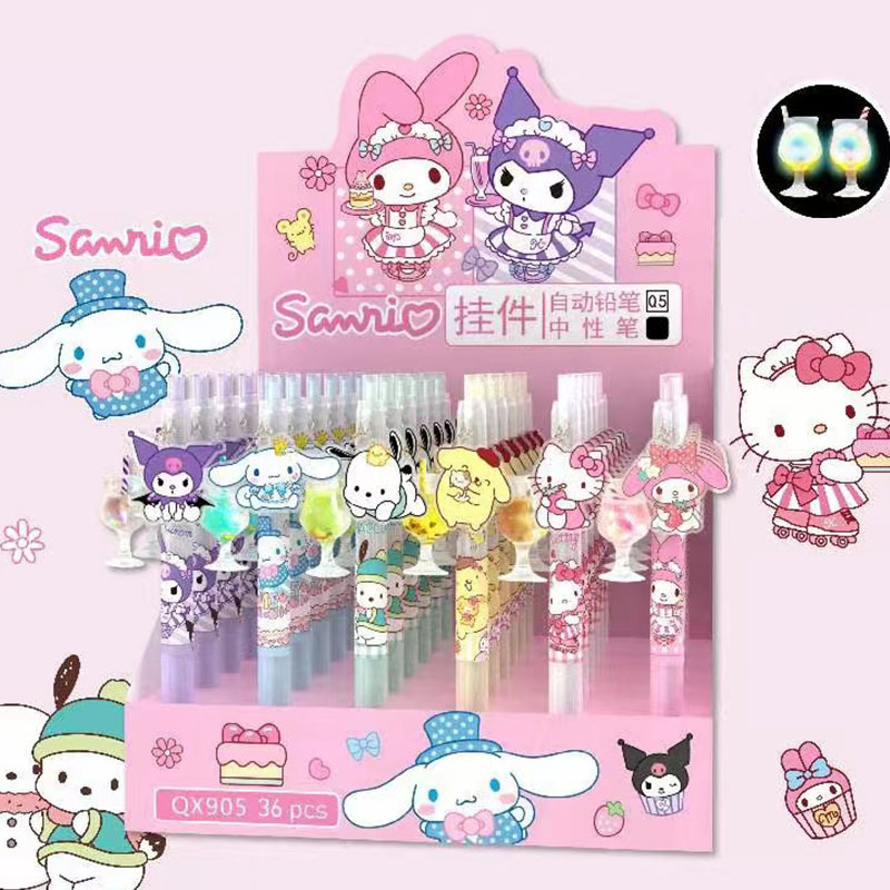 36 pcs=$37.8 Gel pen 0.5mm Black ink