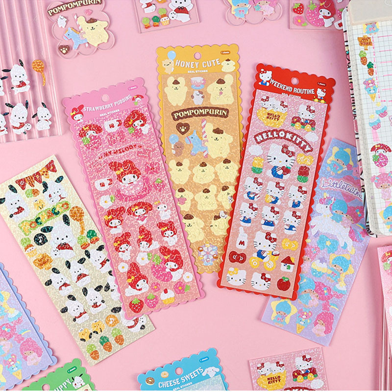 60 pcs=$23.5 PVC Sticker , Can choose design