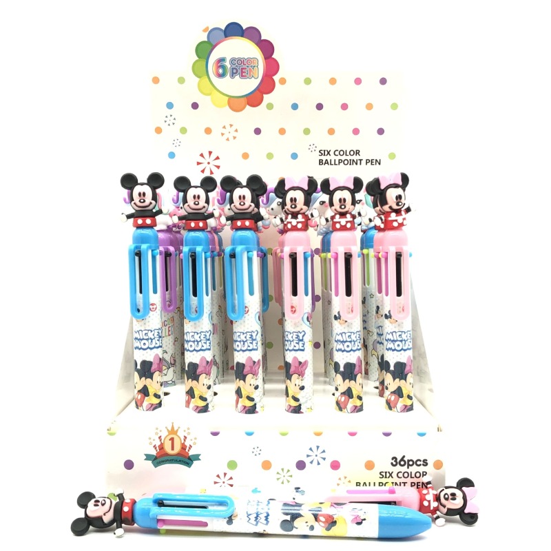 Ballpoint pen 6 Color