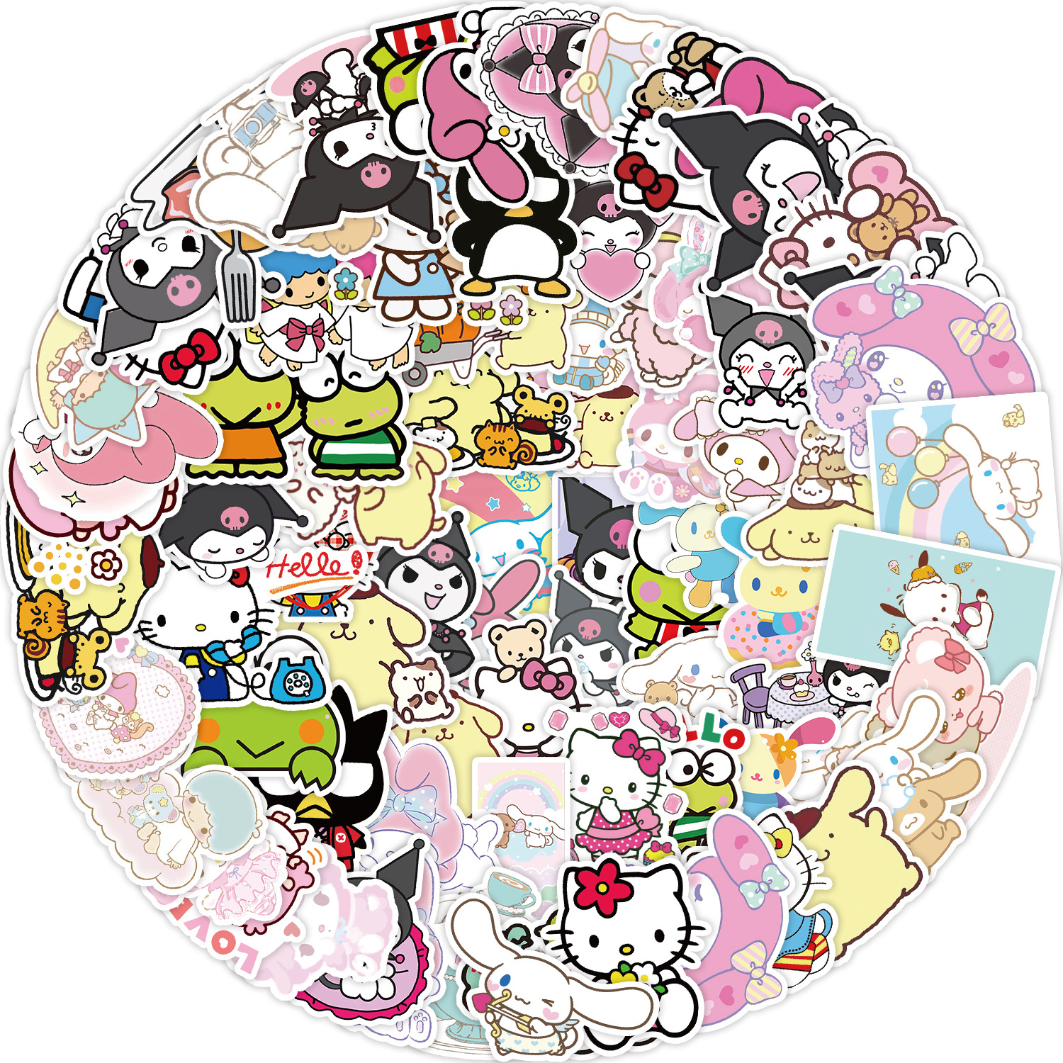 Sticker 4-8cm