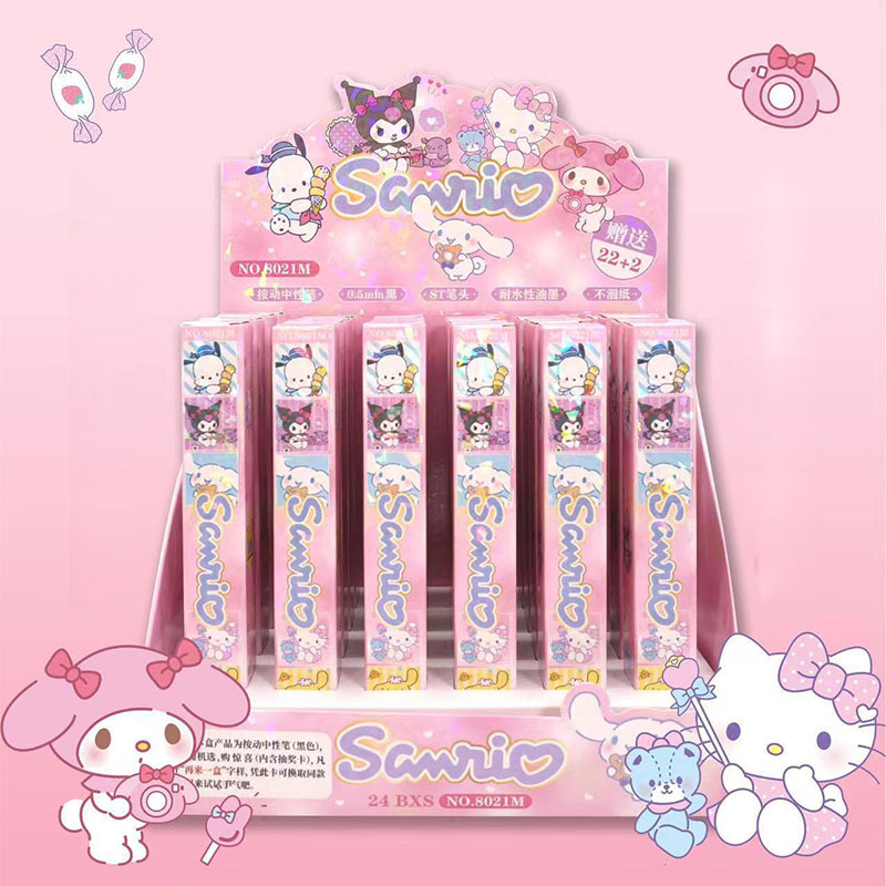 24 pcs=$23.5 Gel pen